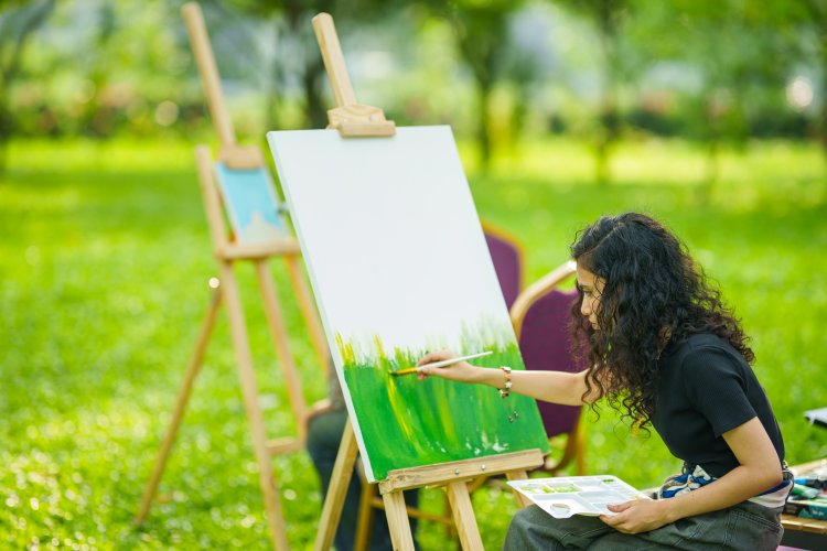 Painting at Dream Square Resort