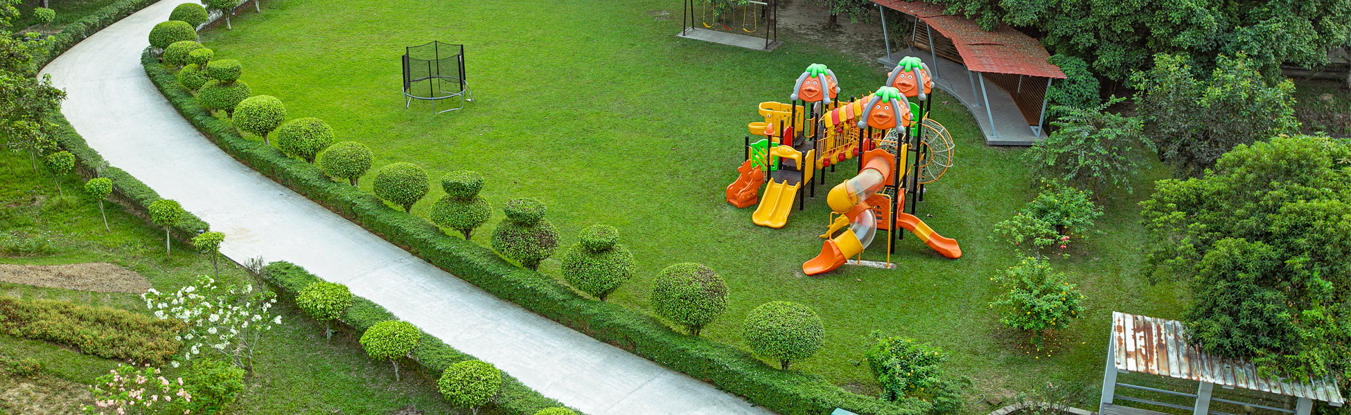 Recreation grounds at Dream Square Resort